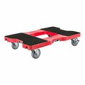 Snap-Loc E-Track Industrial Strength 1500 lb. Red Dolly SL1500D4R 18ASL1500D4R